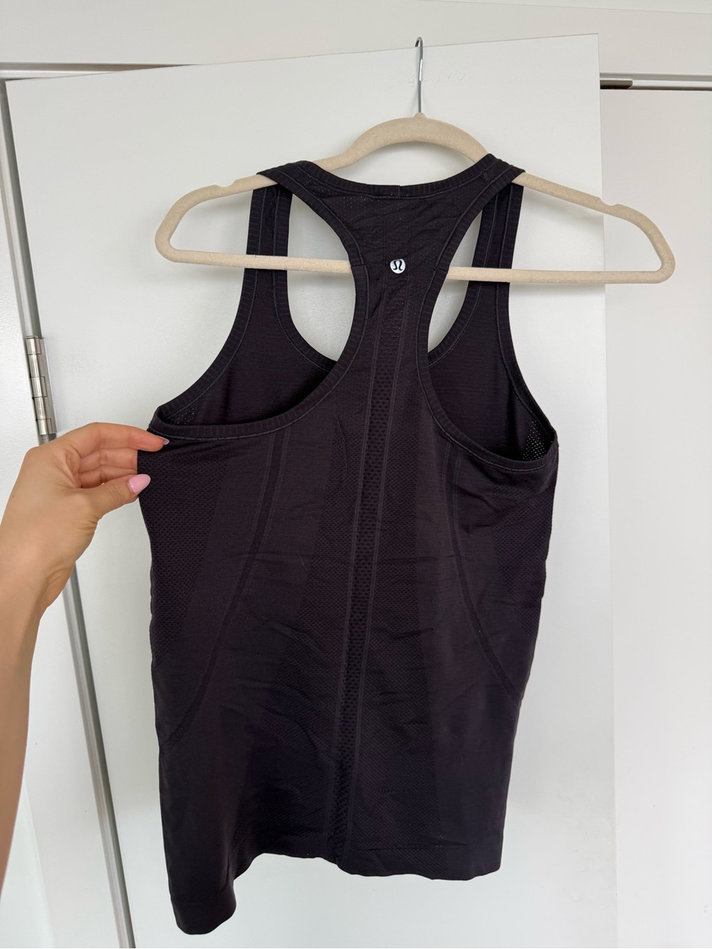 lululemon athletica Black Racerback Training Tank